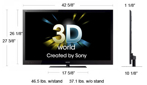 3D телевизор Sony HX820